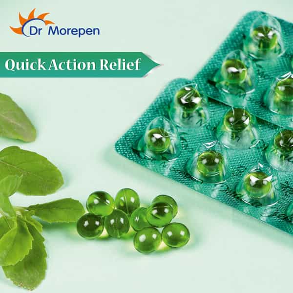 Dr. Morepen Pudina Gels Acidity Relief Medicine For Indigestion And Gas Relief Pack Of 2 (2X10)