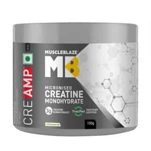Muscleblaze Creatine Monohydrate Creamp | Trustified Certified Creatine (unflavoured | 100 G)
