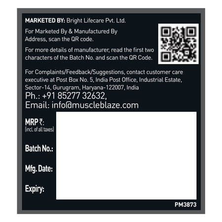 Muscleblaze Creatine Monohydrate Creamp | Trustified Certified Creatine (Unflavoured | 100 G)