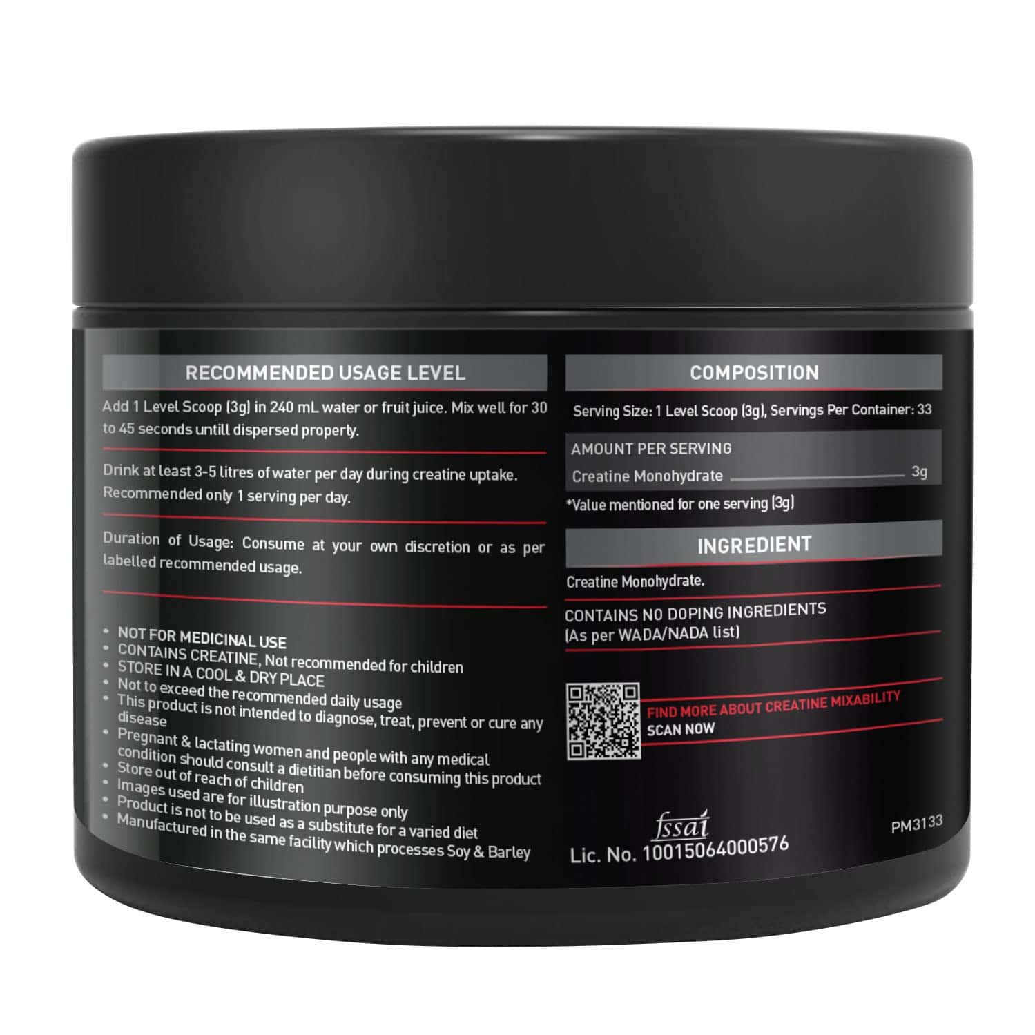Buy MUSCLEBLAZE CREATINE MONOHYDRATE, LABDOOR USA CERTIFIED CREATINE