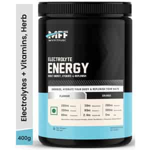 Myfitfuel Electrolyte Energy, Hydration, Replenishment +green Tea Extract, L-threonine (400g Orange)