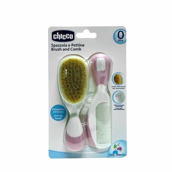Chicco Brush And Comb (Pink)