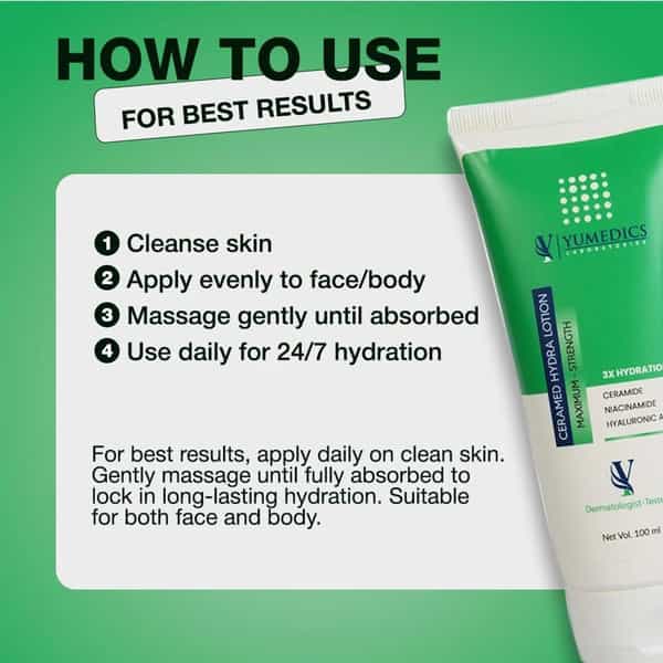 Yumedics Ceramed Hydra Lotion - 100Ml