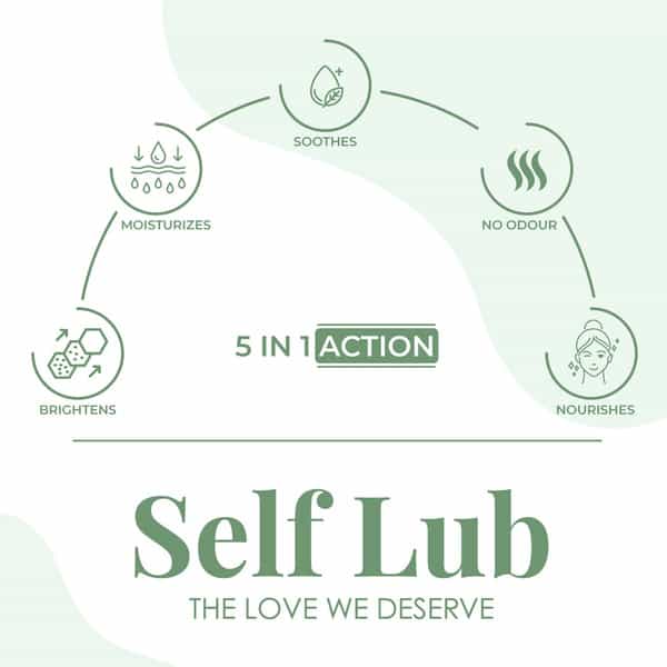 Self Lub Neck And Back Brightening Cream For Spotless And Bright Skin -200 Gms