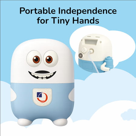 Dr. Odin Onk104 Buddy Piston Compressor Nebulizer For Adults & Kids | Compact Portable Nebulizer