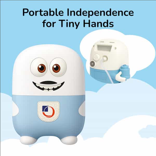Dr. Odin Onk104 Buddy Piston Compressor Nebulizer For Adults & Kids | Compact Portable Nebulizer