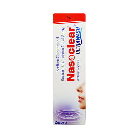 Nasoclear Ultra Wash Bottle Of 100ml Nasal Spray