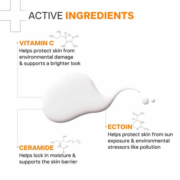 Dermatouch C-Defense Spf 50 Pa++++ Fluid Sunscreen | For All Skin Types | 30Ml