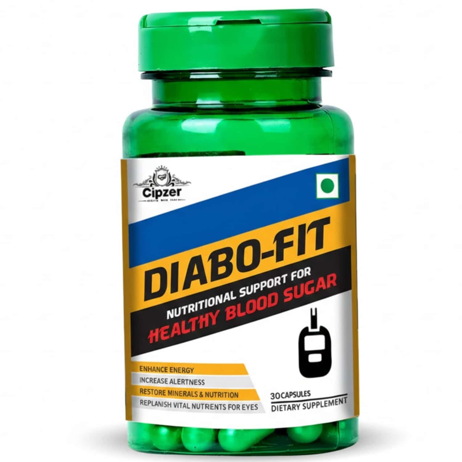 Cipzer Diabo Fit 30 Capsules | Supports Blood Sugar Balance & Metabolic Wellness