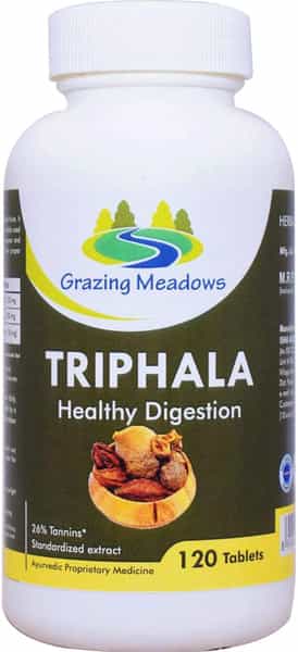 Grazing Meadows Triphala 500 Mg - 120 Tablets (Pack Of 5)
