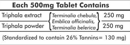Grazing Meadows Triphala 500 Mg - 120 Tablets (Pack Of 5)