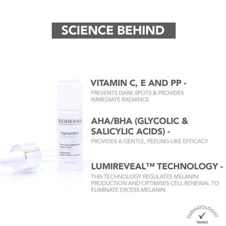 Bioderma Pigmentbio C- Concentrate Brightening Pigmentation Cream Corrector- 15 Ml