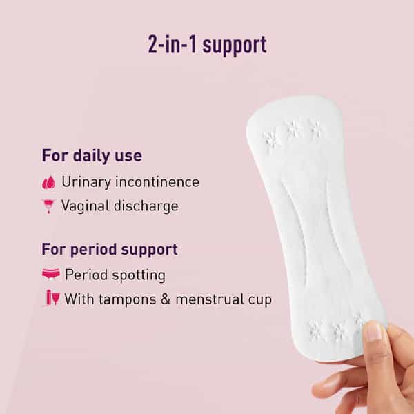Sirona Dry Comfort Daily Use Panty Liners For Women (20 Liners)