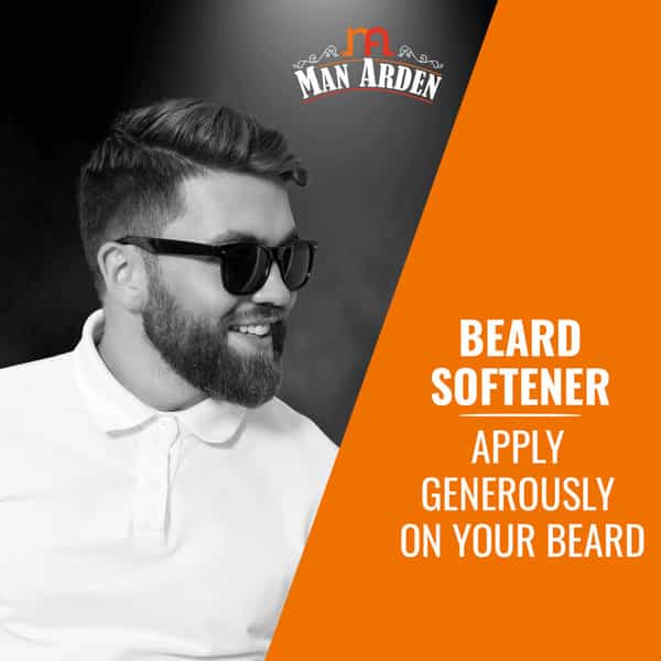 Man Arden Beard Softener Professional Styling For Gloss Finish Healthy Beard Growth 50Gm