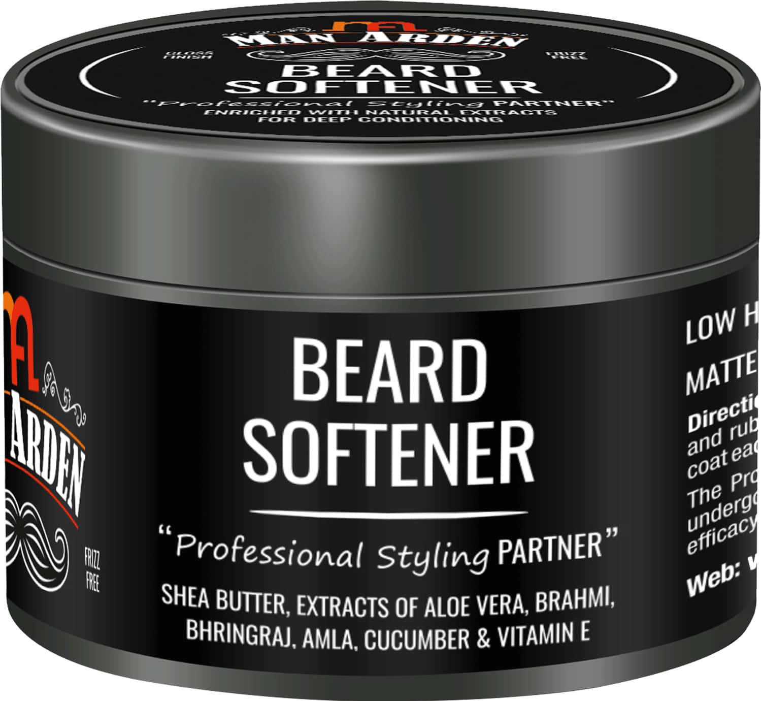 Buy MAN ARDEN BEARD SOFTENER PROFESSIONAL STYLING FOR GLOSS FINISH ...