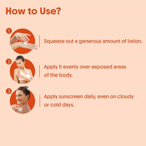 Aravi Organic Sunscreen Body Lotion With Spf 50 Pa++++ - Protects | Hydrates & Brightens Skin 200Ml