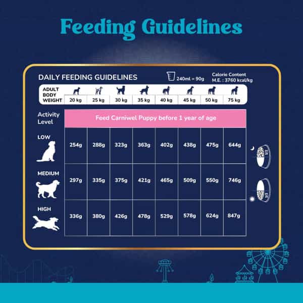 Carniwel Fresh Chicken Adult Dry Dog Food 3Kg | Natural Ingredients For Optimal Skin & Coat Health