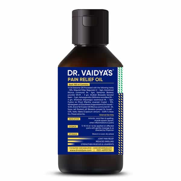 Dr. Vaidya's Pain Relief Oil -100 Ml