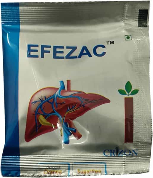 Efezac Orange Flavour Sugar Free Sachet Of 10Gm Powder
