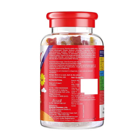 Health Ok Mankind Gummies Multivitamin And Multimineral For Kids | 30 Gummies X Pack Of 5