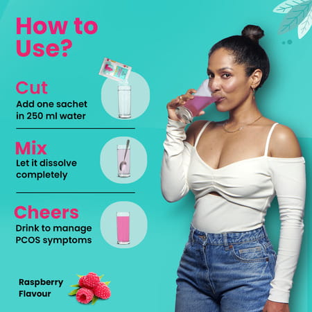 Chicnutrix Cysterhood Inositol - Pcos Ovarian Health Management | 20 Sachets