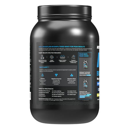 Nutrabay Bioabsorb Whey Protein Powder | Prodifi Blend | 26G Per Scoop | Kesar Badam Pista - 1Kg
