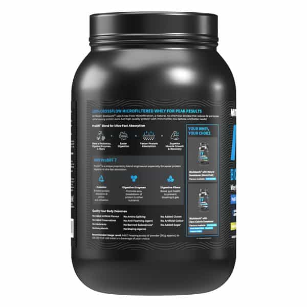 Nutrabay Bioabsorb Whey Protein Powder | Prodifi Blend | 26G Per Scoop | Kesar Badam Pista - 1Kg