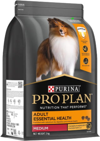 Purina Pro Plan Adult Dog Kibble Food For Medium Sized Dogs | 3Kg Pack