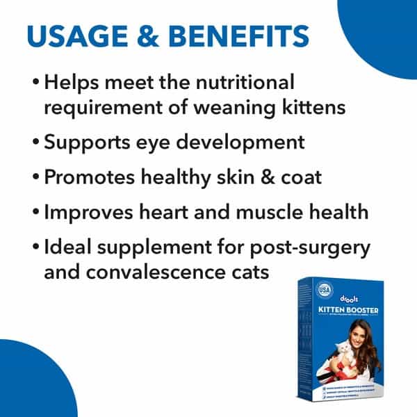 Drools Kitten Booster - Kitten Weaning Diet For All Breeds 300G