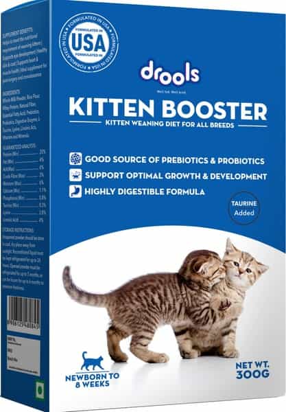Drools Kitten Booster - Kitten Weaning Diet For All Breeds 300G