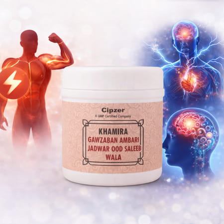 Cipzer Khamira Gawzaban Ambari Jadwar Ud Saleeb Wala 60g | Supports Muscle Strength & Vitality