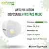 Bodyguard N95 + Pm2.5 Ffp2 Anti Pollution Face Mask With 5 Layers Protection - Pack Of 1