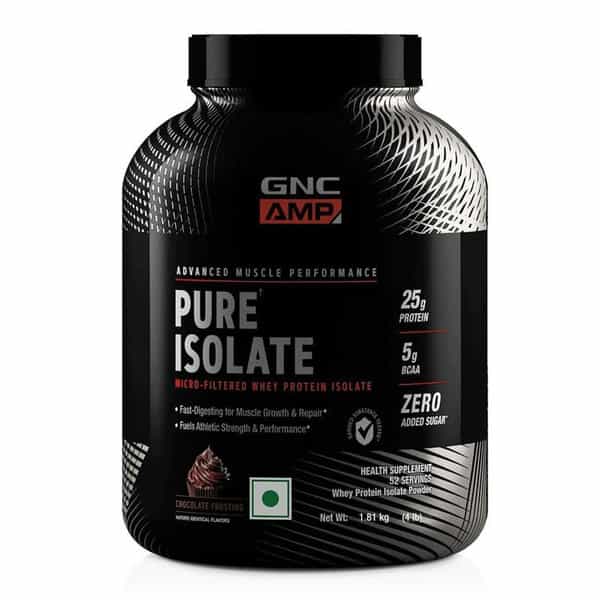 Gnc Amp Pure Isolate | Advanced Muscle Performance (Chocolate | 4 Lbs)