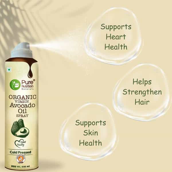 100% Organic | Extra Virgin | Cold Pressed & Natural Avacado Oil - Good For Skin 200Ml