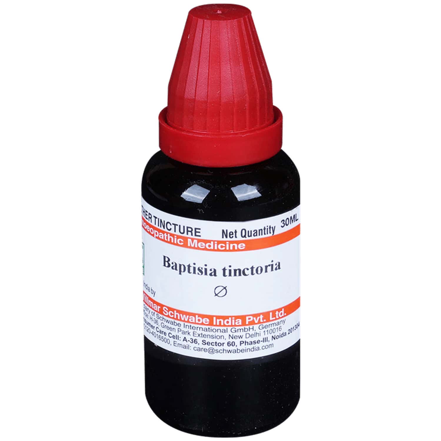 Dr. Willmar Schwabe India Baptisia Tinctoria Mother Tincture Q 30 Ml