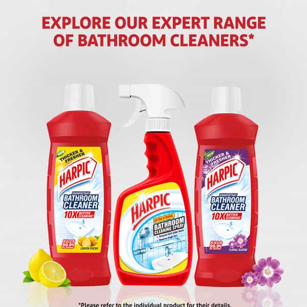 Harpic Lemon Bathroom Cleaner  Bottle Of 200 Ml