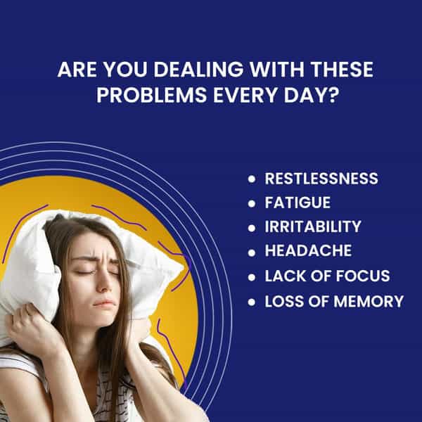 Dr. Morepen Sleep Tabs For Stress-Free Sleep & Calmness - 60 Veg Tablets Pack Of 2