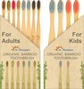 Dr. Morepen Organic Bamboo | Adults & Kids | Toothbrush | 12 No's