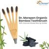 Dr. Morepen Organic Bamboo | Adults & Kids | Toothbrush | 12 No's