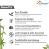 Dr. Morepen Organic Bamboo | Adults & Kids | Toothbrush | 12 No's