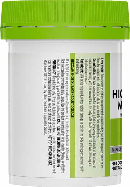 Swisse Ultiboost High Strength Milk Thistle Natural Antioxidant - 30 Tablets