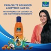Parachute Advansed Ayurvedic Coconut Hair Oil Controls Major Hair Problems 300Ml