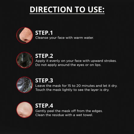 Mancode Charcoal Peel Off Mask 100Gm