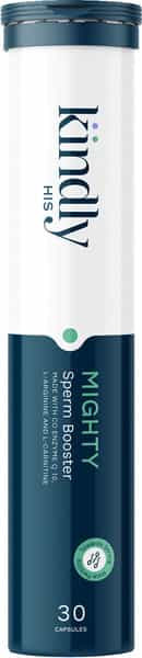 Mighty By Kindly His For Men's Wellness And Improving The Sperm Count | No Side Effects 30 Capsules
