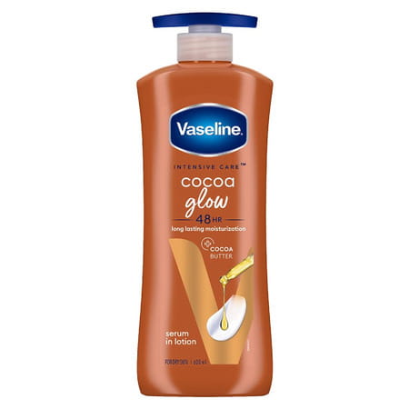 Vaseline Intensive Care Cocoa Glow Long Lasting Moisturization For Dry Skin Body Lotion 600ml