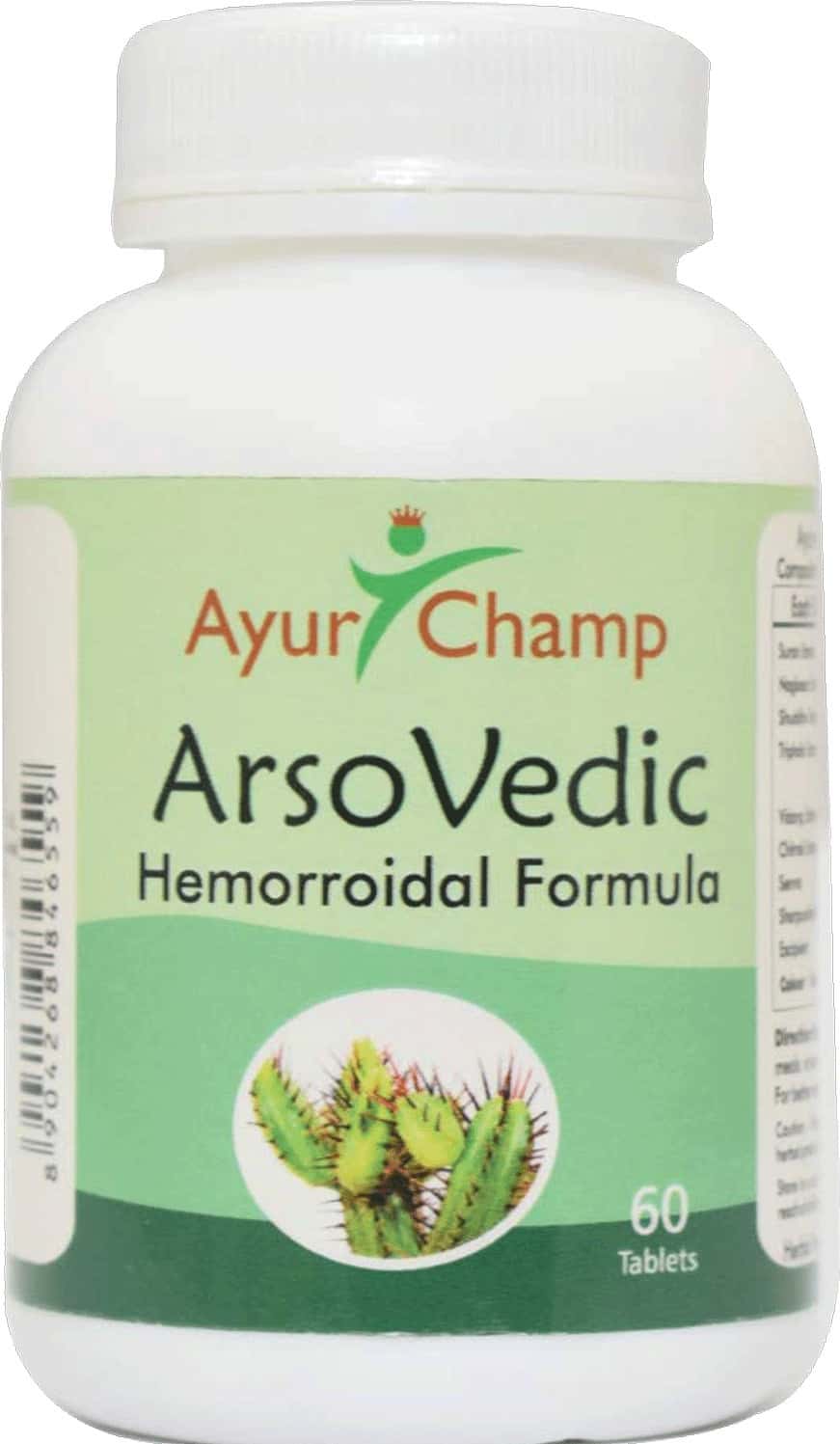 Buy AYUR CHAMP PACK OF 2 ARSO VEDIC PILES HEMORRHOID HERBAL