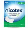 Nicotex Nicotine Transdermal Patch 7Mg | Step 1 Of 3| Helps Quit Smoking | 7 Patches