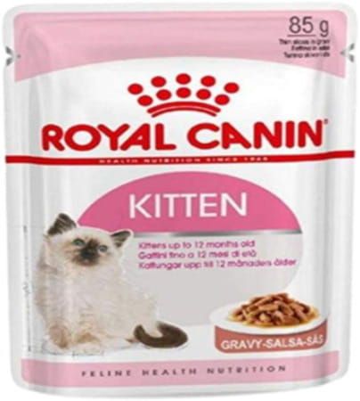 Royal Canin Kitten Gravy-Salsa-Sas Instinctive Pack | Variety Flavor | 12 X 85g