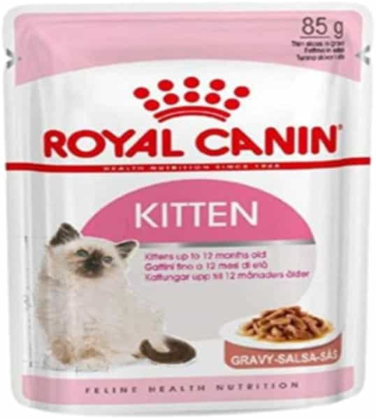 Royal Canin Kitten Gravy-Salsa-Sas Instinctive Pack | Variety Flavor | 12 X 85G