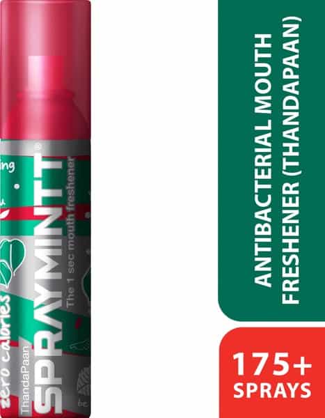 Spraymintt Mouth Freshener Thanda Pan Flavour 15Grm